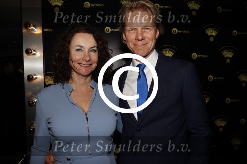 Hilversum 25 januari 2018
Radio ring gala in theater Gooiland. Menno Bentveld met vrouw