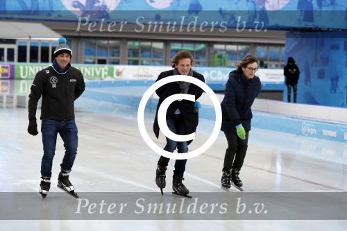 Amsterdam 24 januari 2018
Persconferentie Hollandse 110 met oa Prins Berenhard jr Prinses Annette Monique des Bouvrie en Rintje Ritsma. Presentatie vond plaats op de ijsbaan in het Olympisch stadion. Menno de Jong
