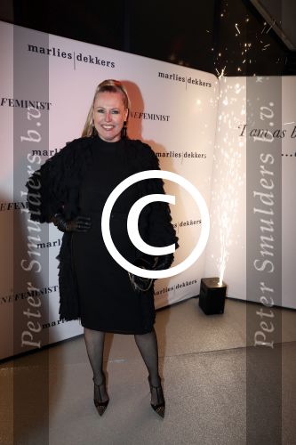 Rotterdam 8 januari 2018
25 jaar Marlies Dekkers incl modeshow. Monique Collignon met man