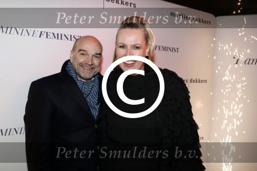 Rotterdam 8 januari 2018
25 jaar Marlies Dekkers incl modeshow. Monique Collignon met man