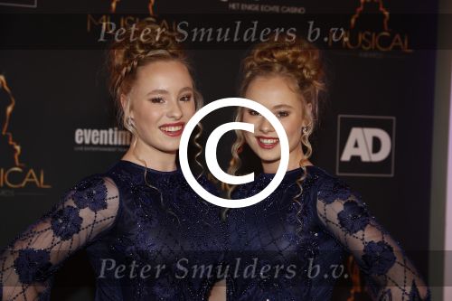 Scheveningen 24 januari 2018
Uitreiking musical awards in circustheater
Mylene Waalewijn en Rosanne Waalewijn