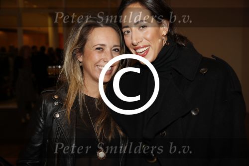 Amsterdam 31 januari 2018
Modeshow Claes iversen in de stopera. Nicole Boekhoorn met een vriendin
