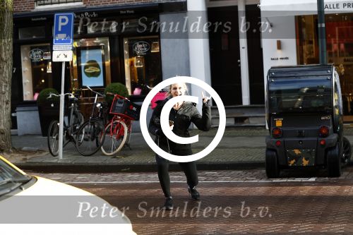 Amsterdam 19 januari 2018
Nicolette v Dam met haar Biro karretje