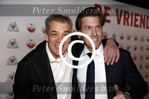 Rotterdam 18 januari 2018
inloop van de heren van Amstel Live in Ahoy. 
Niel v Hoff met Nick Nielsen