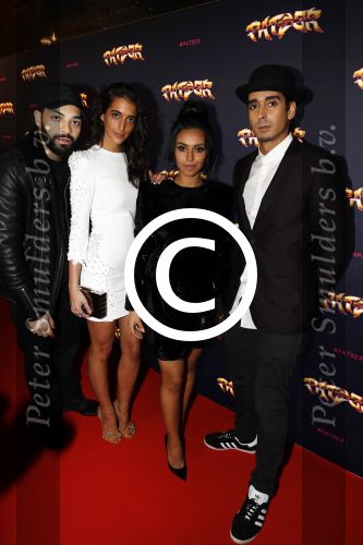 Amsterdam 29 januari 2018 
Premiere Patser in Pathe Arena . De hoofdrollen worden gespeeld door Ali B Matteo Simoni . Regie Adil el Arbi en Billal Fallah. Nora Gharib (2e van rechts)