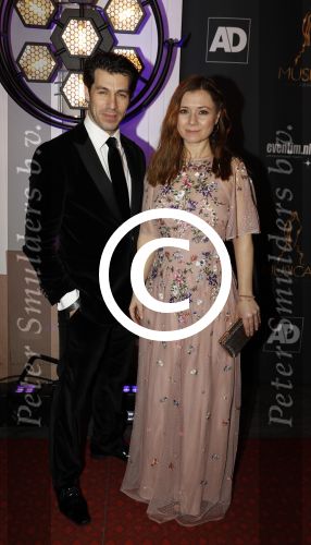 Scheveningen 24 januari 2018
Uitreiking musical awards in circustheater
Oren Schrijver en partner Celine Purcell