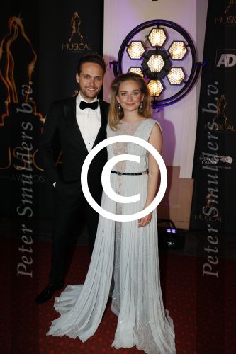 Scheveningen 24 januari 2018
Uitreiking musical awards in circustheater. Pip Pellens en Pim Wessels