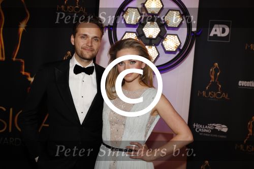 Scheveningen 24 januari 2018
Uitreiking musical awards in circustheater. Pip Pellens en Pim Wessels