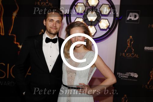 Scheveningen 24 januari 2018
Uitreiking musical awards in circustheater. Pip Pellens en Pim Wessels