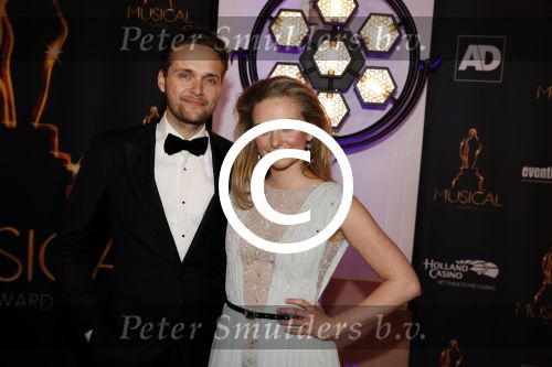 Scheveningen 24 januari 2018
Uitreiking musical awards in circustheater. Pip Pellens en Pim Wessels