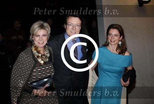 Apeldoorn 19 januari 2018
Prinses Margriet Pieter v Vollenhoven vieren de 75e verjaardag van Margriet in de schouwburg van Apeldoorn. Prins Constantijn met zijn vrouw Prinses Laurentien en prinses Annemarie de Bourbon de Parme-Gualtherie van Weezel