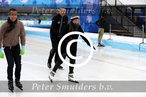 Amsterdam 24 januari 2018
Persconferentie Hollandse 110 met oa Prins Berenhard jr Prinses Annette Monique des Bouvrie en Rintje Ritsma. Presentatie vond plaats op de ijsbaan in het Olympisch stadion.