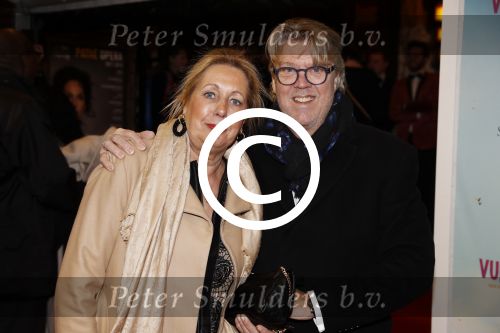 Amsterdam 22 januari 2018
Premiere het leven in vurrukkuluk in Tuschinski. Robert Kranenborg met vrouw