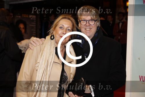 Amsterdam 22 januari 2018
Premiere het leven in vurrukkuluk in Tuschinski. Robert Kranenborg met vrouw