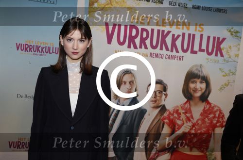 Amsterdam 22 januari 2018
Premiere het leven in vurrukkuluk in Tuschinski. Romy Louise Lauwers