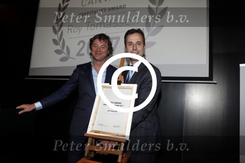 Amsterdam 11 januari 2018 
Uitreiking white canvas award aan Wouter Bos. Roy Tomassen