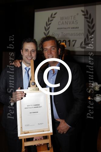 Amsterdam 11 januari 2018 
Uitreiking white canvas award aan Wouter Bos. Roy Tomassen