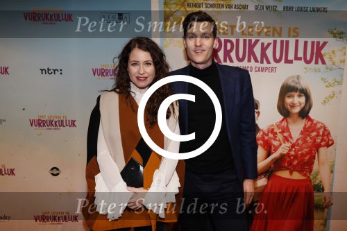 Amsterdam 22 januari 2018
Premiere het leven in vurrukkuluk in Tuschinski. Sanne Vogel met ..