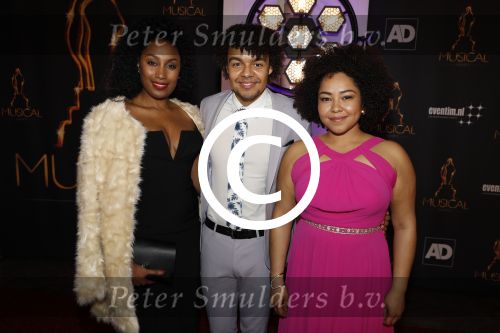 Scheveningen 24 januari 2018
Uitreiking musical awards in circustheater
Sarah Jenneh