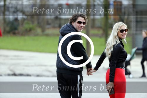 Amsterdam 6 januari 2018
Sonja bakker met haar nieuwe vriend Barry van Suijdam in het vondelpark.