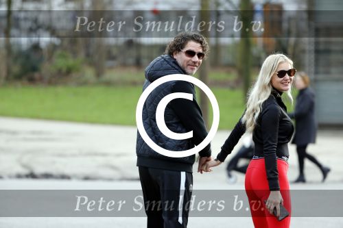 Amsterdam 6 januari 2018
Sonja bakker met haar nieuwe vriend Barry van Suijdam in het vondelpark.