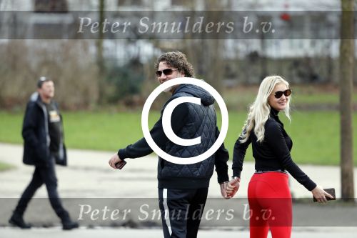 Amsterdam 6 januari 2018
Sonja bakker met haar nieuwe vriend Barry van Suijdam in het vondelpark.