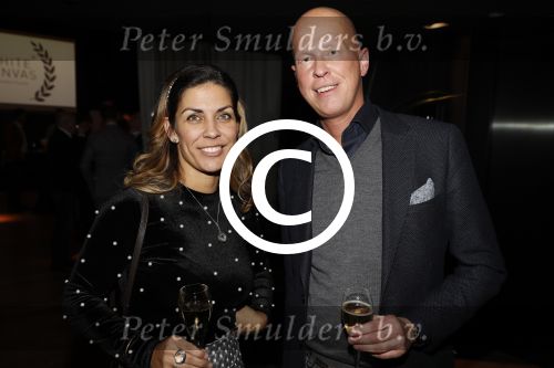 Amsterdam 11 januari 2018 
Uitreiking white canvas award aan Wouter Bos. Sylvia Monique met Jan des Bouvrie en Cor v Zadelhoff