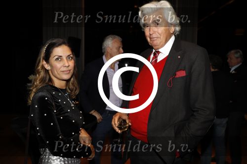Amsterdam 11 januari 2018 
Uitreiking white canvas award aan Wouter Bos. Sylvia Monique met Jan des Bouvrie en Cor v Zadelhoff