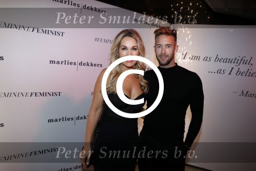 Rotterdam 8 januari 2018
25 jaar Marlies Dekkers incl modeshow. Tanja Jess en  Charly Luske