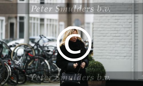 Amsterdam 4 januari 2018 
Tatjana op de beethovenstraat in Amsterdam zuid.