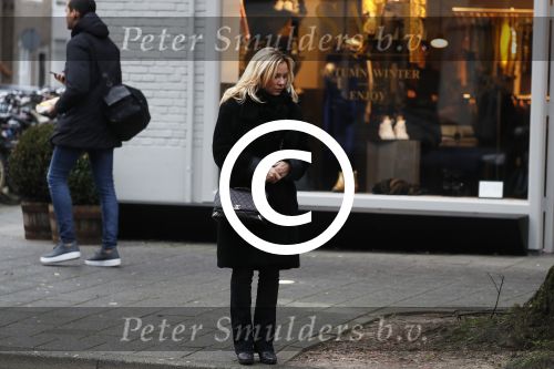 Amsterdam 4 januari 2018 
Tatjana op de beethovenstraat in Amsterdam zuid.