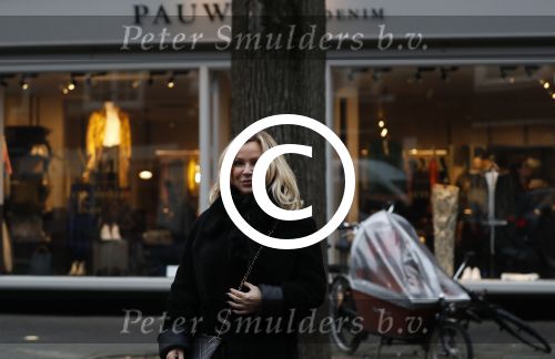 Amsterdam 4 januari 2018 
Tatjana op de beethovenstraat in Amsterdam zuid.
