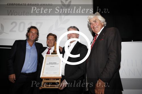 Amsterdam 11 januari 2018 
Uitreiking white canvas award aan Wouter Bos. Marco Juffermans Cor v Zadelhoff en..