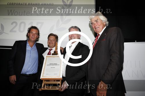 Amsterdam 11 januari 2018 
Uitreiking white canvas award aan Wouter Bos. Marco Juffermans Cor v Zadelhoff en..