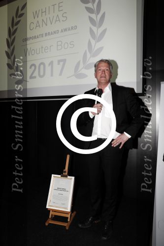 Amsterdam 11 januari 2018 
Uitreiking white canvas award aan Wouter Bos.