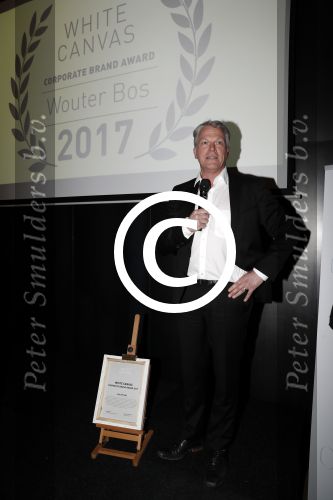 Amsterdam 11 januari 2018 
Uitreiking white canvas award aan Wouter Bos.