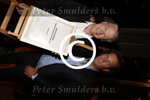 Amsterdam 11 januari 2018 
Uitreiking white canvas award aan Wouter Bos. Marco Juffermans