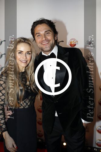 Rotterdam 18 januari 2018
inloop van de heren van Amstel Live in Ahoy. Xander de Buisonje met zijn vrouw Sophie
