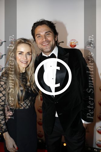 Rotterdam 18 januari 2018
inloop van de heren van Amstel Live in Ahoy. Xander de Buisonje met zijn vrouw Sophie