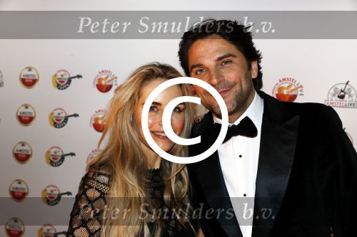 Rotterdam 18 januari 2018
inloop van de heren van Amstel Live in Ahoy. Xander de Buisonje met zijn vrouw Sophie