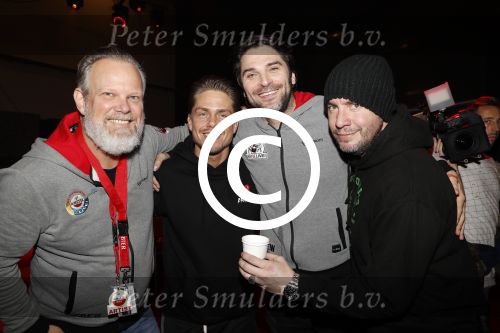 Rotterdam 24 januari 2018 
Perspresentatie samen gaan Vrienden van Amstel Live en Flying Dutch in ahoy.
oa aanwezig Guus Meeuwis Xander de Buisonje Anouk Lil Kleine Andre Hazes Direct Nick en Simon Broederliefde Douwe Bob John Ewbank Jeroen v Koningsbrugge eva