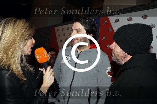 Rotterdam 24 januari 2018 
Perspresentatie samen gaan Vrienden van Amstel Live en Flying Dutch in ahoy.
oa aanwezig Guus Meeuwis Xander de Buisonje Anouk Lil Kleine Andre Hazes Direct Nick en Simon Broederliefde Douwe Bob John Ewbank Jeroen v Koningsbrugge eva