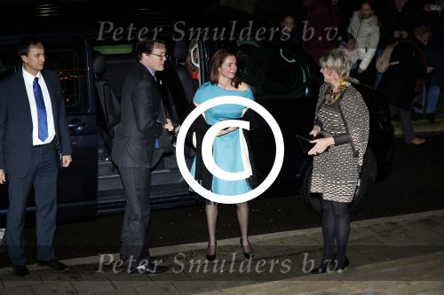 Apeldoorn 19 januari 2018
Prinses Margriet Pieter v Vollenhoven vieren de 75e verjaardag van Margriet in de schouwburg van Apeldoorn. Prins Constantijn met zijn vrouw Prinses Laurentien en prinses Annemarie de Bourbon de Parme-Gualtherie van Weezel