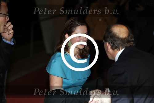 Apeldoorn 19 januari 2018
Prinses Margriet Pieter v Vollenhoven vieren de 75e verjaardag van Margriet in de schouwburg van Apeldoorn. Prins Constantijn met zijn vrouw Prinses Laurentien en prinses Annemarie de Bourbon de Parme-Gualtherie van Weezel