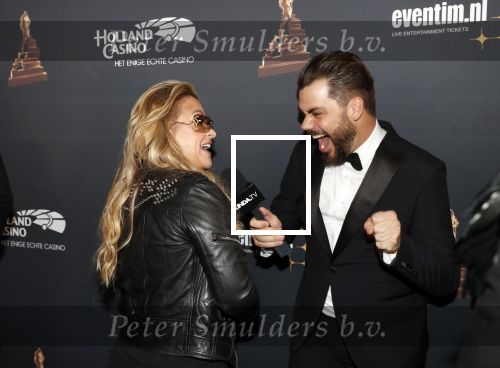 Amsterdam 23 januari 2019
Rode loper musical awards in de RAI. Anastacia en Janice