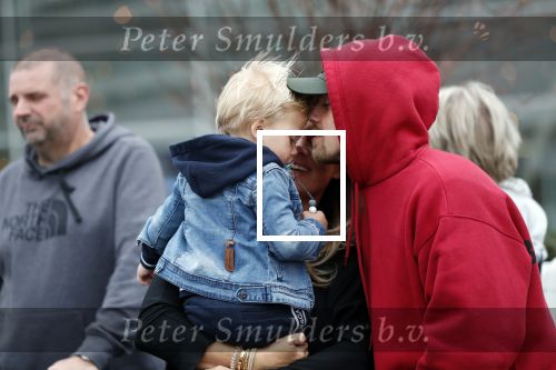 Schiphol 11 januari 2019
Andre Hazes jr en vriendin Monique Westenberg arriveren samen met familie en neef Djarno Hofland op schiphol na trip naar Ortlando.