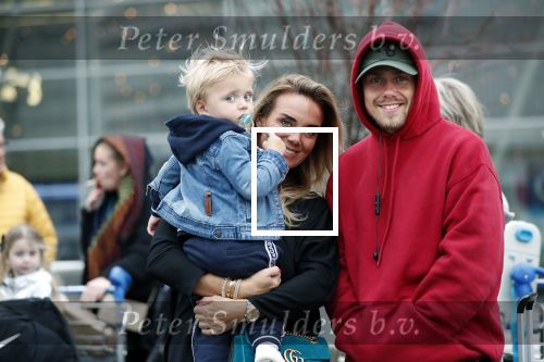 Schiphol 11 januari 2019
Andre Hazes jr en vriendin Monique Westenberg arriveren samen met familie en neef Djarno Hofland op schiphol na trip naar Ortlando.