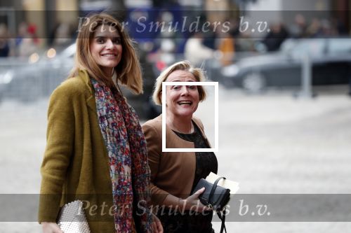 Amsterdam 15 januari 2019
Niieuwjaarsreceptie Koning Willem Alexander en koningin Maxima in paleis op de dam. Ank Bijleveld en Barbara Visser