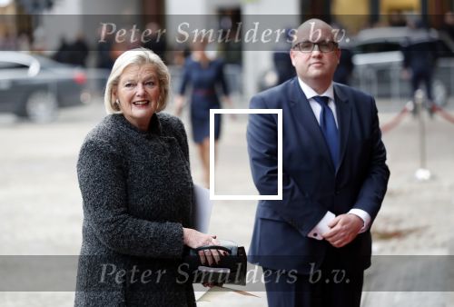 Amsterdam 15 januari 2019
Niieuwjaarsreceptie Koning Willem Alexander en koningin Maxima in paleis op de dam. Ankie Broekers Knol