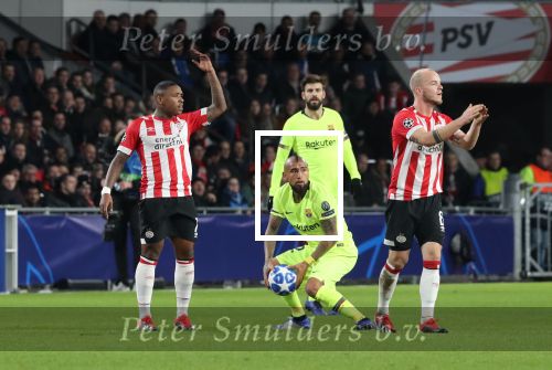 Eindhoven, 28 November 2018
Champions Leaguewedstrijd PSV-FC Barcelona, eindstand 1-2
Arturo Vidal
